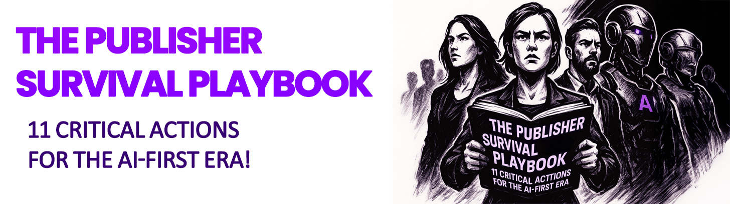 The Publisher Survival Playbook: 11 Critical Actions for the AI-First Era!